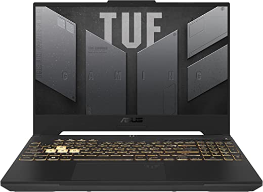 ASUS TUF Gaming F15 (2022), 15.6"(39.62 cms) FHD 144Hz, Intel Core i7-12700H 12th Gen, RTX 3050 Ti 4GB Graphics, Gaming Laptop (16GB/512GB SSD/90WHrs Battery/Windows 11/Gray/2.2 Kg), FX507ZE-HN038W