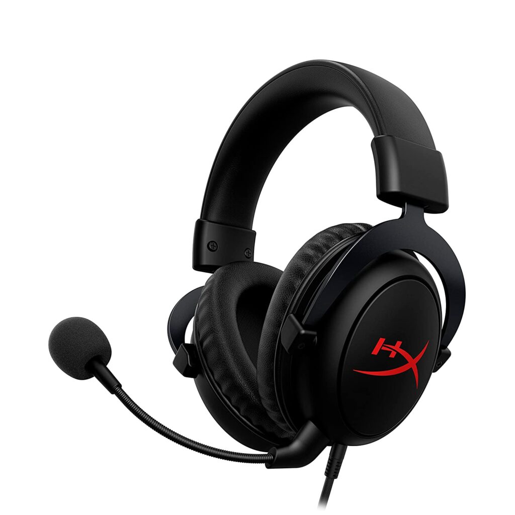 HyperX Cloud Core On-Ear Wired Gaming Headset with Mic for PC