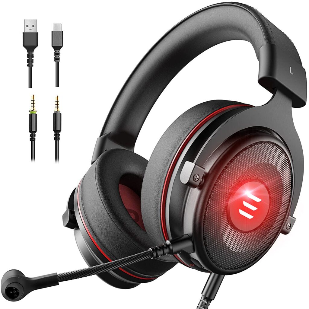 EKSA E900Pro Gaming Wired Over Ear Headphones