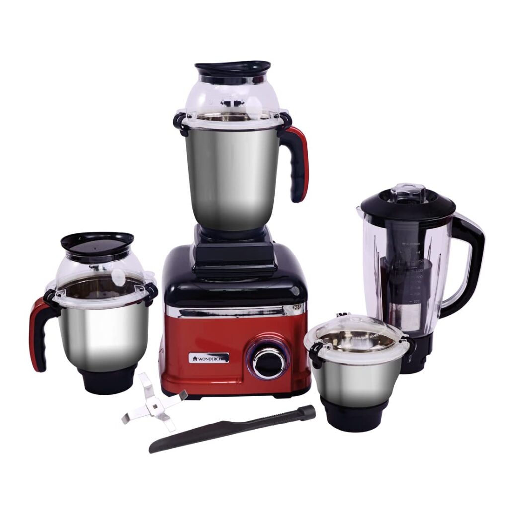 Wonderchef Sumo Mixer Grinder 1000W With 3 Stainless Steel